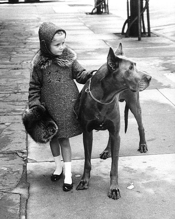Прогулка. Nina Leen - коллекция изображений LIFE. 1957 год.