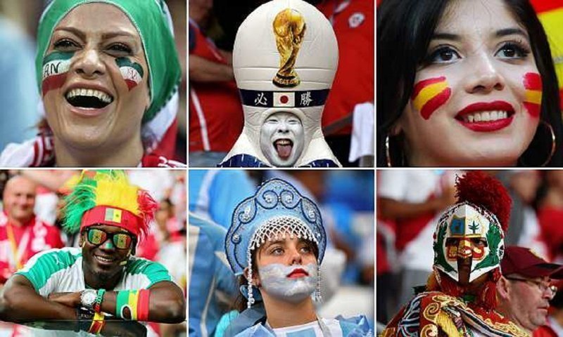 Болельщики чемпионата мира - 2018: весь мир болен футболом!