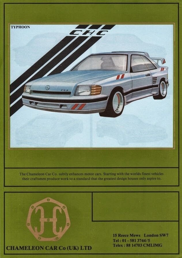 Официальная брошюра рассказывает также о других моделях компании Chameleon Car Co., но фотографий "живых" автомобилей мы найти не смогли. Интересно, были ли они выпущены?