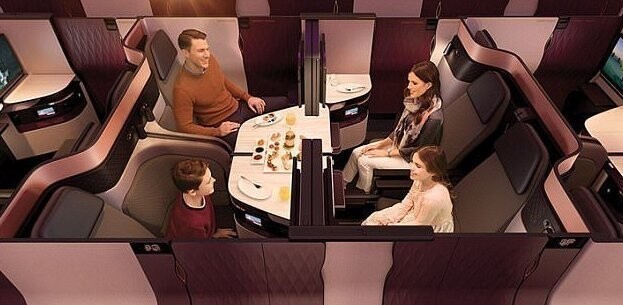 Авиакомпания Quatar Airways предлагает пассажирам воздушный "люкс"