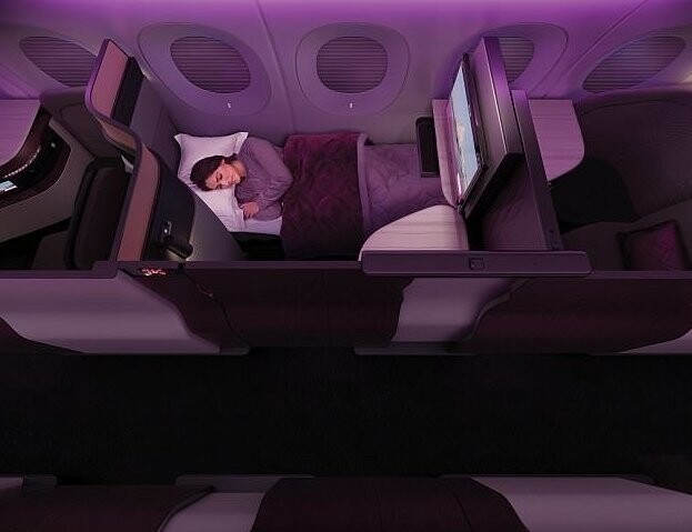 Авиакомпания Quatar Airways предлагает пассажирам воздушный "люкс"