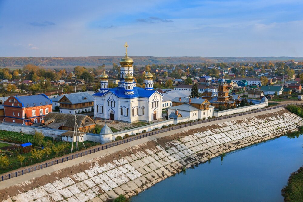 Тихвинский монастырь город Цивильск