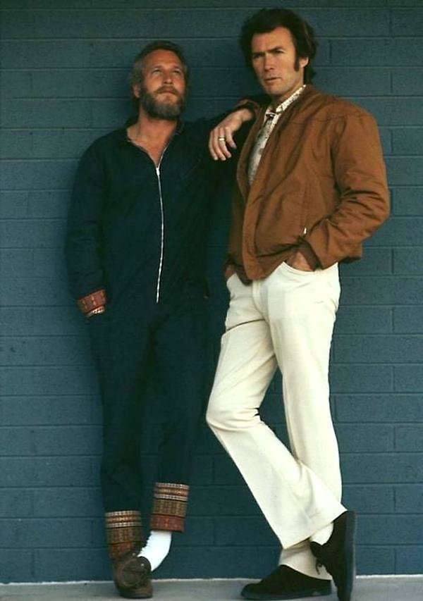 Пол Ньюман и Клинт Иствуд (1972)