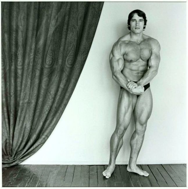 Арнольд Шварценеггер, сфотографированный Робертом Мэпплторпом, 1976