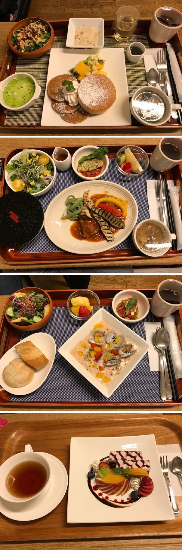 5. Так выглядят обеды в больницах Японии