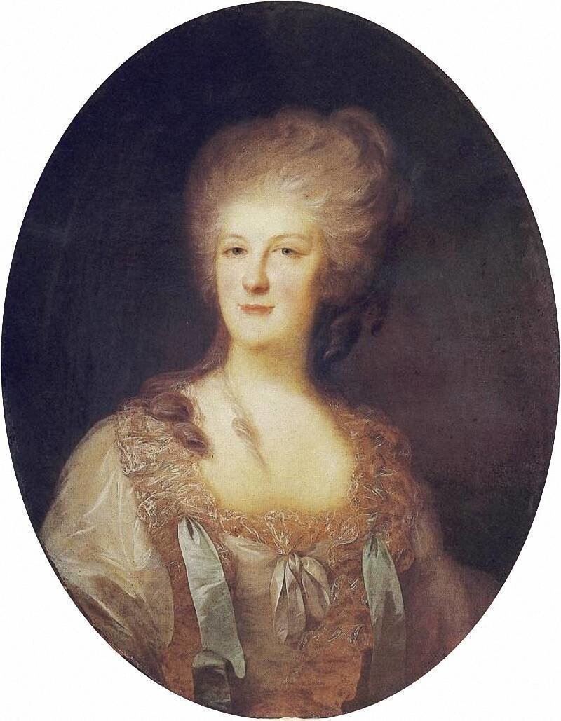 Ф. Рокотов. Портрет Дарьи Щербатовой. 1780-е