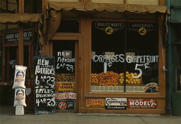 Магазин в Линкольне, Небраска, 1942 год