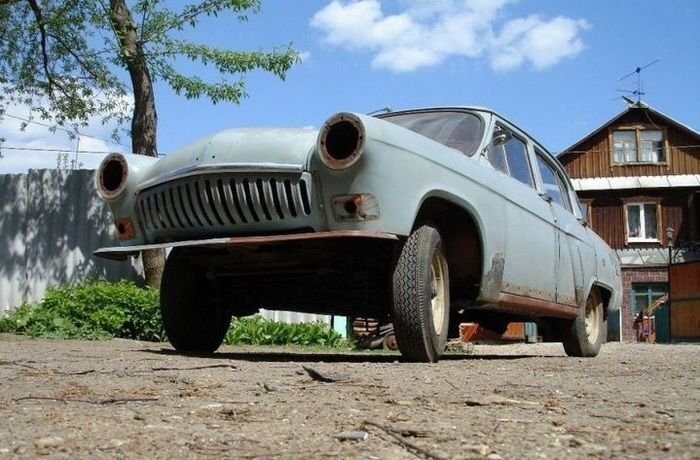Восстановление старой Волги ГАЗ-21