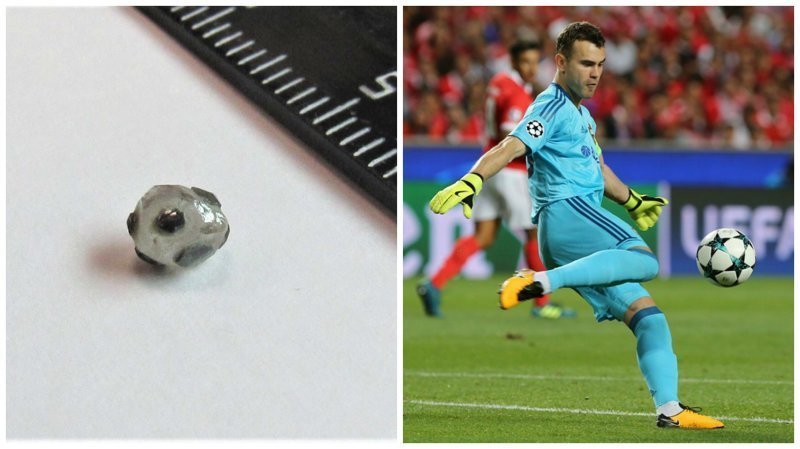 Найден алмаз в форме мяча, который предсказывает победу России в ЧМ