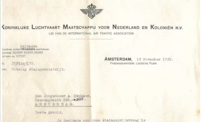 Билет, который выиграл Арнольд Нойхаус в 1935 году.