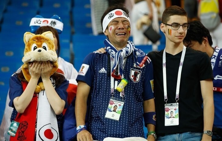 Япония проиграла Бельгии 3:2 