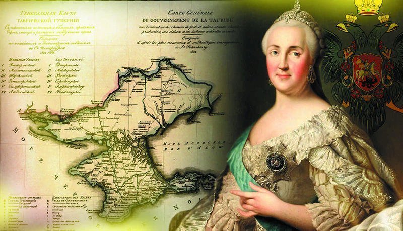 1783 год: Присоединение Крыма к России