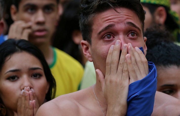 Вся Бразилия в слезах: удержаться невозможно