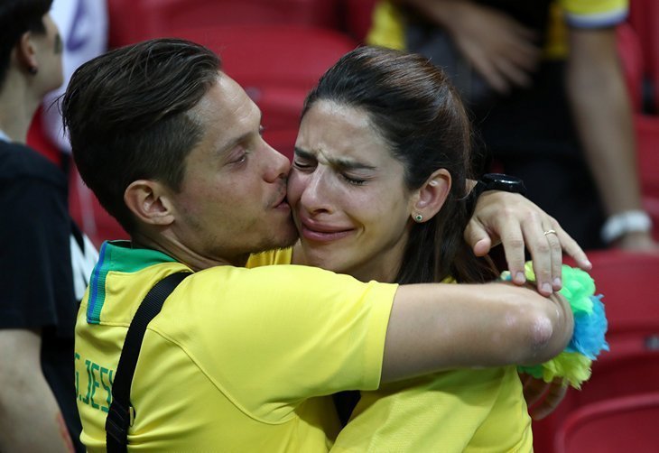 Вся Бразилия в слезах: удержаться невозможно