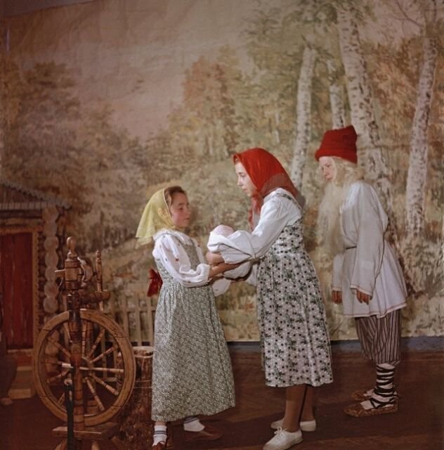 Цветные фотографии времен СССР