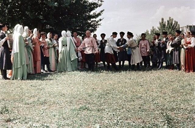 Цветные фотографии времен СССР