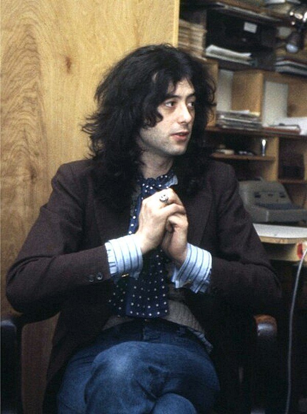 Jimmy Page, 1975.