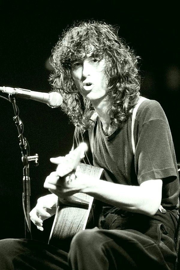 Led Zeppelin. Джимми Пейдж в Чикаго, 10 апреля 1977 г.