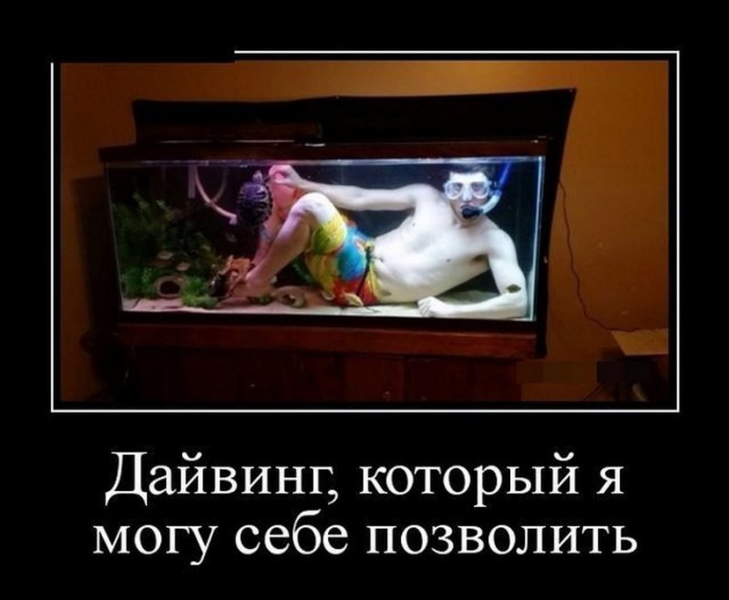 Дайвинг, который я могу себе позволить
