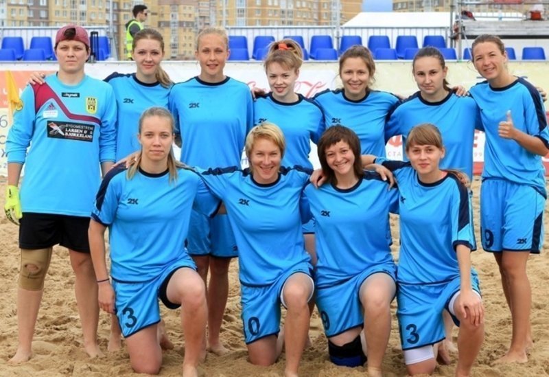 Женская сборная РФ по пляжному футболу впервые завоевала кубок Европы!