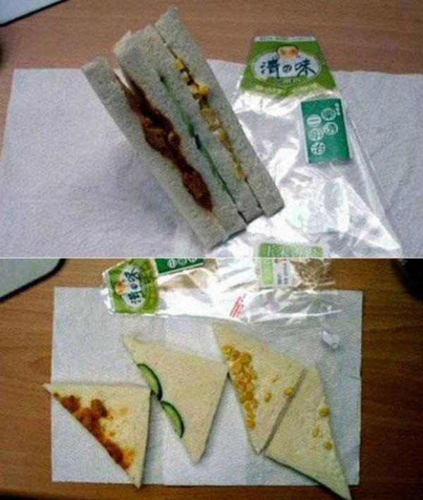 Очень питательный сэндвич