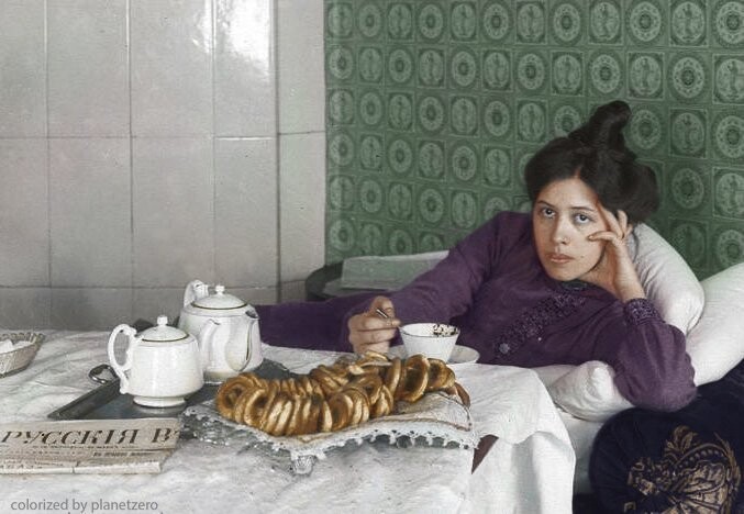 Чаепитие 1900-е.