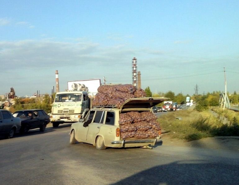 Подборка автомобильных приколов