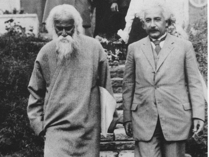 В 1930 году Альберт Эйнштейн дал интервью известному индийскому писателю Рабиндранату Тагору