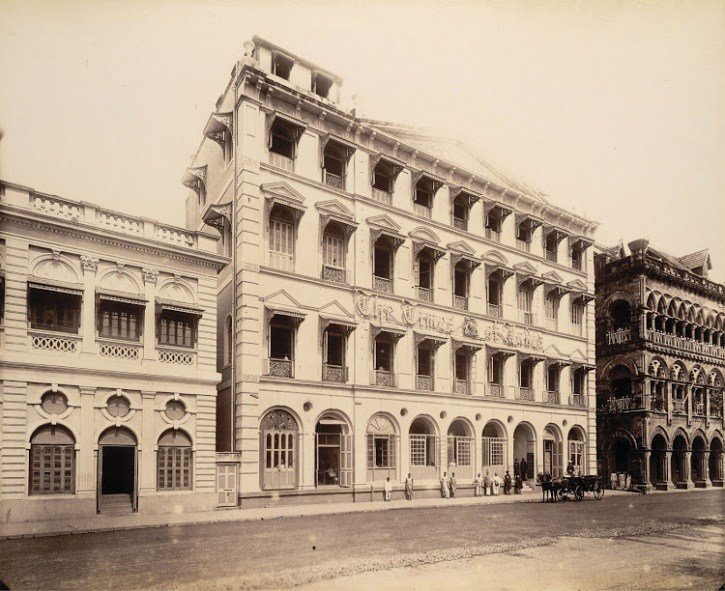 Здание газеты The Times of India, Бомбей (Мумбаи), 1898 год 