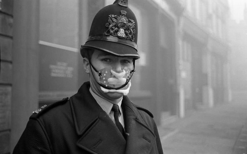 Прославился лондонский туман в 1952 году