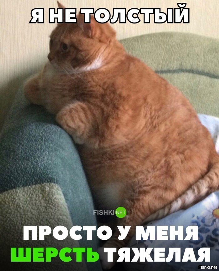 Просто шерсть тяжёлая
