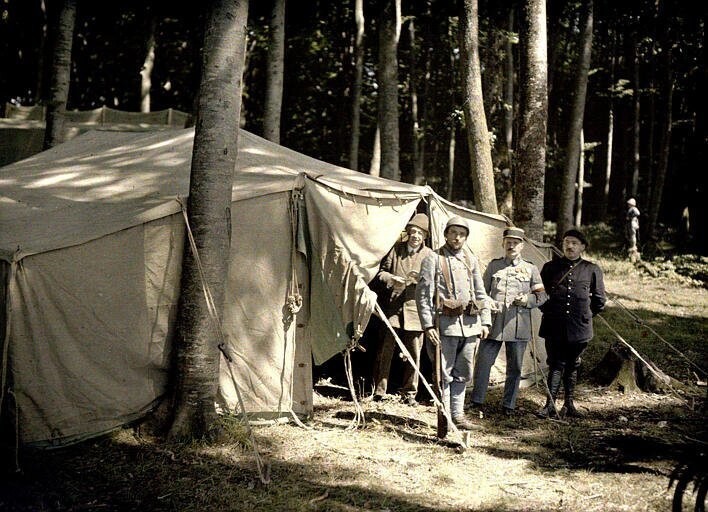 Фото: Поль Кастельно. Франция, 1917