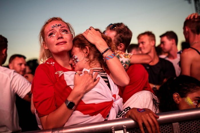 Как плакали английские фанаты, когда хорваты отобрали у них мечту