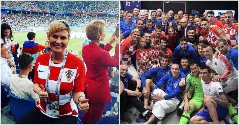 Президент Хорватии на русском языке поблагодарила Россию за Чемпионат мира