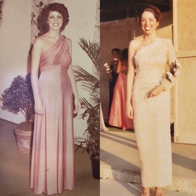 «Мама в 1976 году и я 25 лет спустя»