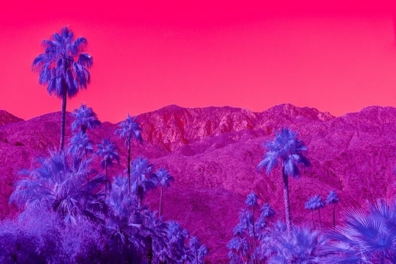 Калифорния на инфракрасных фотографиях Кейт Баллис