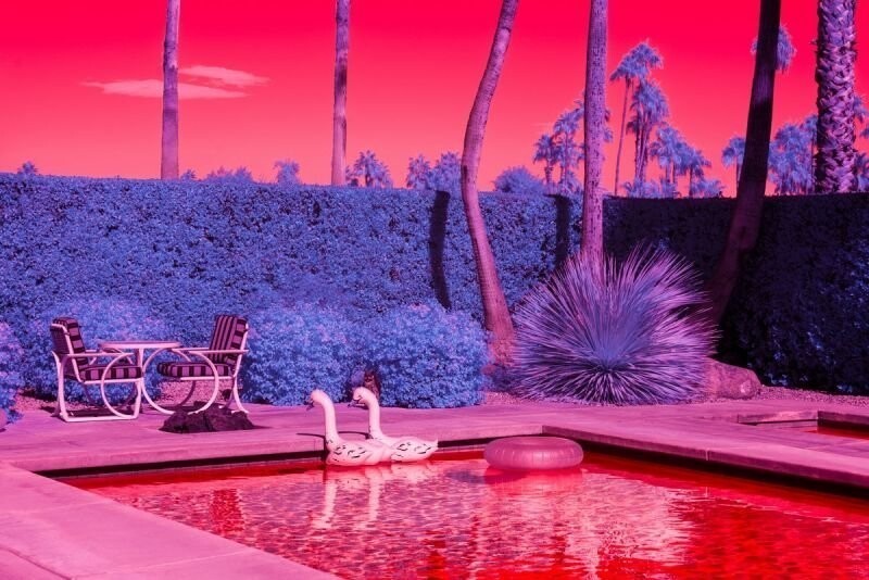 Калифорния на инфракрасных фотографиях Кейт Баллис