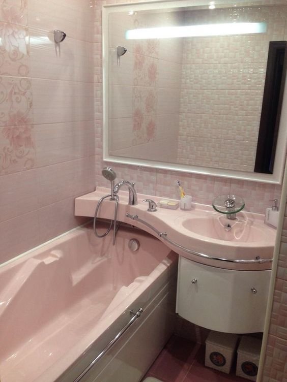 1. Ванная комната может выглядеть не только функционально, но и стильно