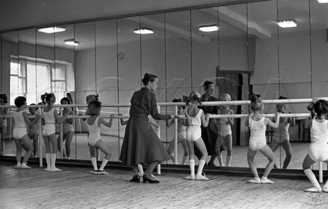 Детская хореографическая студия. Дворец культуры КМК, 24 сентября 1981 года.
