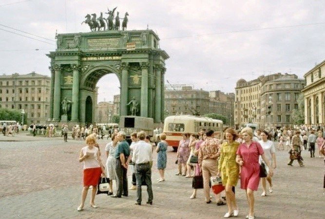 Вот так это было в Ленинграде в 1972 году!