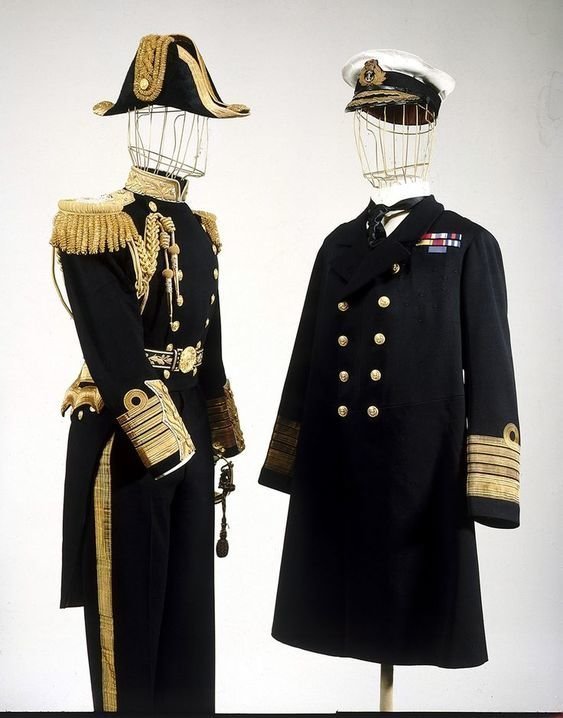 Морские офицеры Британского королевского флота, 1900