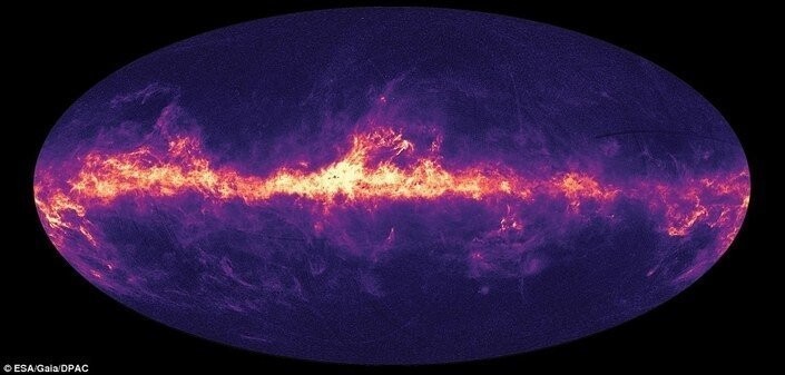 Трехмерная карта Млечного пути