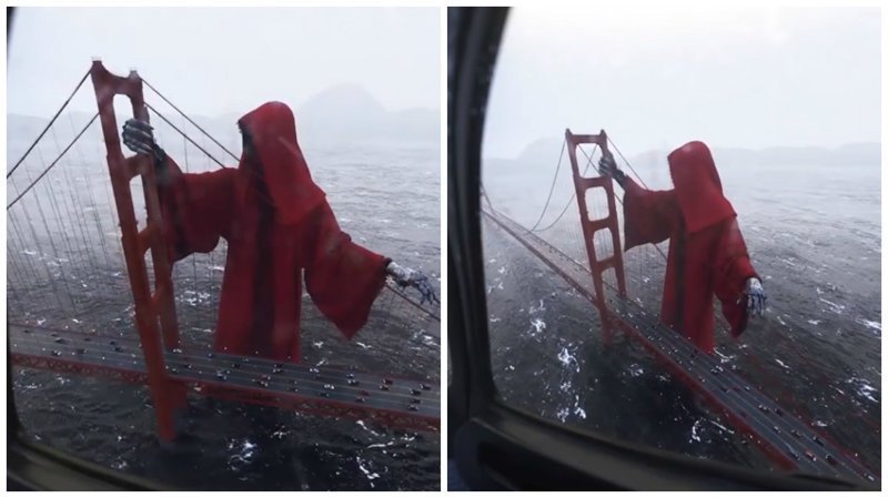 Смерть раскинула свои костлявые руки над мостом в Сан-Франциско