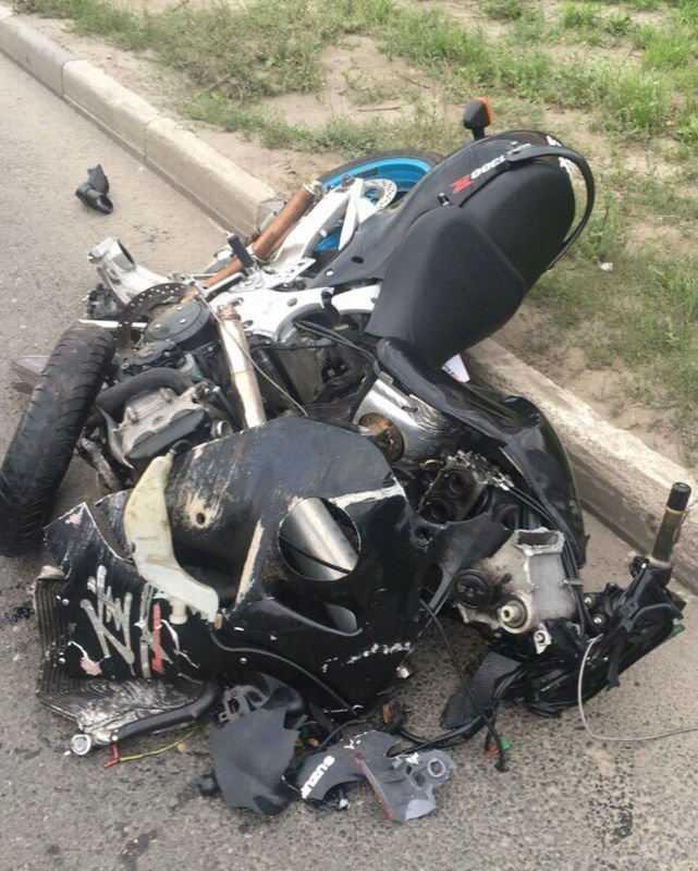 Авария дня. 17-летний водитель с толкнулся с мотоциклом в Рязани