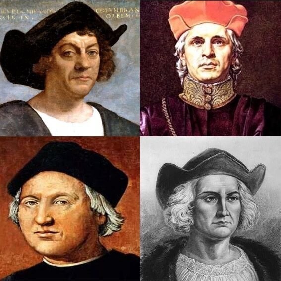 Никто не знает как выглядел Колумб. А существовал ли он вообще
