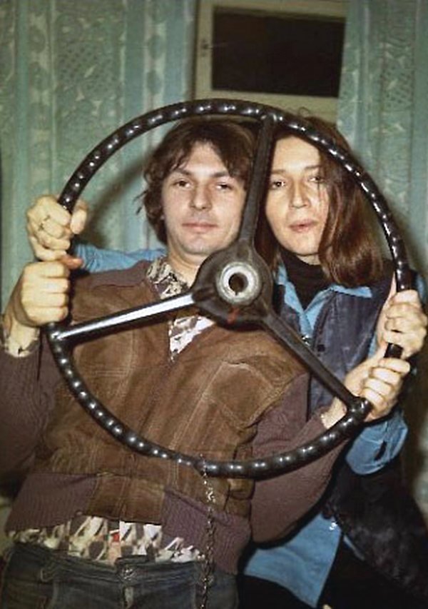 Майк Науменко и Оля Першина. 1982 