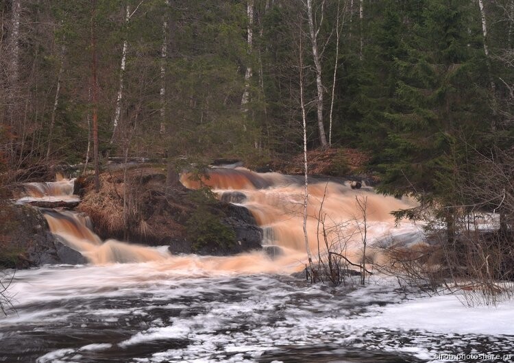 Рускеальские водопады