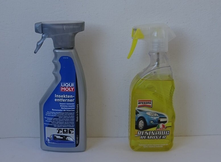 Сравнительный тест авто-очистителей, удаляющих остатки насекомых со стекол и кузова