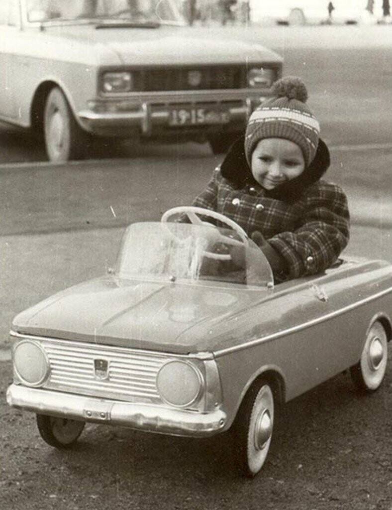 Советский автопром для детей