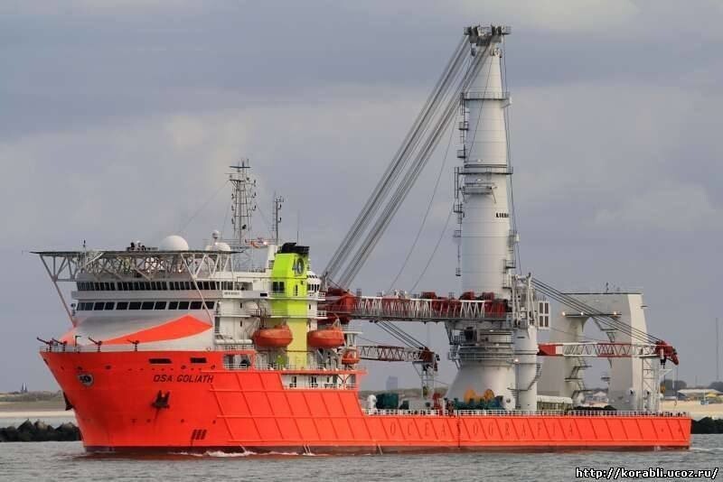 Самое большое в мире многоцелевое морское судно «OSA Goliath»